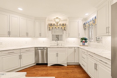 A rare lakefront end-unit villa in Prestonwood Country on Prestonwood Country Club  in North Carolina - for sale on GolfHomes.com, golf home, golf lot