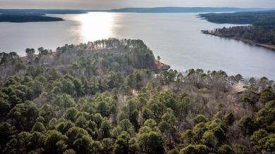 Adorable Cabin in the woods with red line behind the house and on Tannenbaum Golf Club in Arkansas - for sale on GolfHomes.com, golf home, golf lot