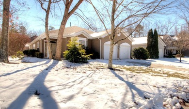 Welcome home to this stunning ranch-style retreat located in the on Blue Heron Pines Golf Club in New Jersey - for sale on GolfHomes.com, golf home, golf lot