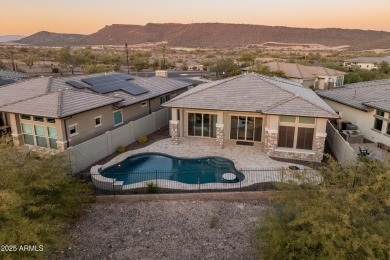 Located on the 10th hole of the sought after guard gated on Blackstone Country Club in Arizona - for sale on GolfHomes.com, golf home, golf lot