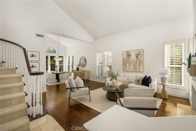 Beautifully upgraded home tucked away on a quiet cul-de-sac in a on Tustin Ranch Golf Club in California - for sale on GolfHomes.com, golf home, golf lot