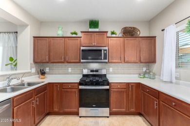 This Raven model shows like a NEW HOME but w/ a HUGE paver patio on Poston Butte Golf Club in Arizona - for sale on GolfHomes.com, golf home, golf lot