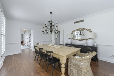 Timeless Colonial Estate in Pine Valley, offering over 6,300 sq on Pine Valley Country Club in Indiana - for sale on GolfHomes.com, golf home, golf lot