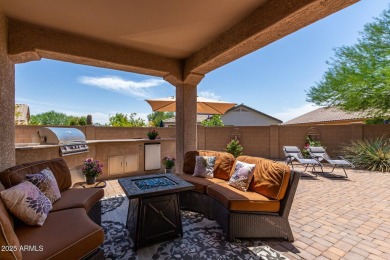 This Raven model shows like a NEW HOME but w/ a HUGE paver patio on Poston Butte Golf Club in Arizona - for sale on GolfHomes.com, golf home, golf lot