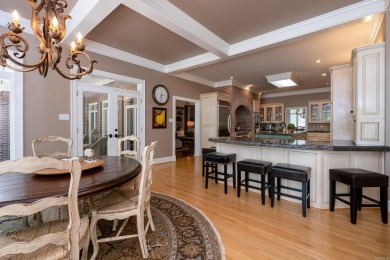 This stunning custom home on the prestigious Founder's Course of on Chenal Country Club - Bear Den Mountain in Arkansas - for sale on GolfHomes.com, golf home, golf lot