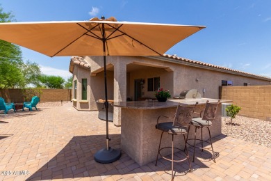 This Raven model shows like a NEW HOME but w/ a HUGE paver patio on Poston Butte Golf Club in Arizona - for sale on GolfHomes.com, golf home, golf lot