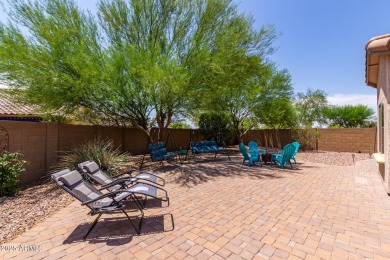 This Raven model shows like a NEW HOME but w/ a HUGE paver patio on Poston Butte Golf Club in Arizona - for sale on GolfHomes.com, golf home, golf lot