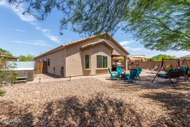 This Raven model shows like a NEW HOME but w/ a HUGE paver patio on Poston Butte Golf Club in Arizona - for sale on GolfHomes.com, golf home, golf lot
