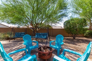This Raven model shows like a NEW HOME but w/ a HUGE paver patio on Poston Butte Golf Club in Arizona - for sale on GolfHomes.com, golf home, golf lot