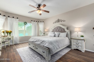 This Raven model shows like a NEW HOME but w/ a HUGE paver patio on Poston Butte Golf Club in Arizona - for sale on GolfHomes.com, golf home, golf lot