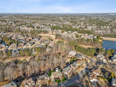 Walk out and Tee Off!  With Panoramic Views of the 15th Hole on Hamilton Mill Golf Club in Georgia - for sale on GolfHomes.com, golf home, golf lot