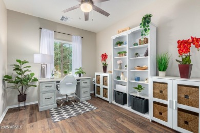 This Raven model shows like a NEW HOME but w/ a HUGE paver patio on Poston Butte Golf Club in Arizona - for sale on GolfHomes.com, golf home, golf lot