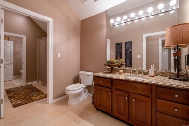 This stunning custom home on the prestigious Founder's Course of on Chenal Country Club - Bear Den Mountain in Arkansas - for sale on GolfHomes.com, golf home, golf lot