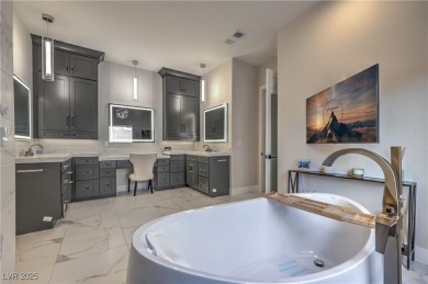 Nestled within the prestigious guard-gated enclave of Country on TPC at Summerlin in Nevada - for sale on GolfHomes.com, golf home, golf lot
