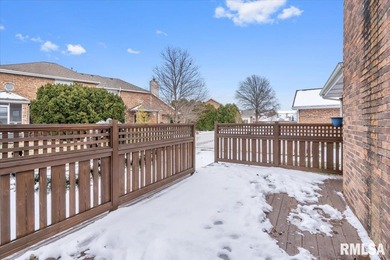 Beautiful all brick 3 bedroom 3 bath duplex located in the on Panther Creek Country Club in Illinois - for sale on GolfHomes.com, golf home, golf lot