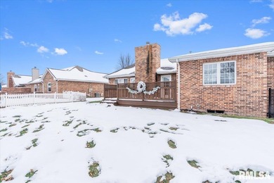 Beautiful all brick 3 bedroom 3 bath duplex located in the on Panther Creek Country Club in Illinois - for sale on GolfHomes.com, golf home, golf lot
