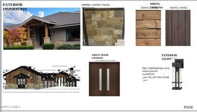 Currently under construction and scheduled for completion in on Talisker Club At Tuhaye in Utah - for sale on GolfHomes.com, golf home, golf lot