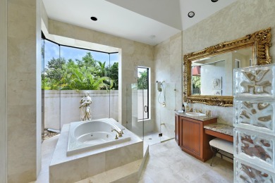 Incredible one story, 4 bedroom, 4.1 bathroom estate located on on St. Andrews Country Club of Boca Raton in Florida - for sale on GolfHomes.com, golf home, golf lot