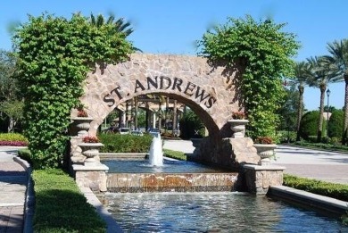 Incredible one story, 4 bedroom, 4.1 bathroom estate located on on St. Andrews Country Club of Boca Raton in Florida - for sale on GolfHomes.com, golf home, golf lot