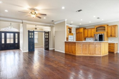 Exquisite, clean and bright, open split-floor plan in Pecan on Pecan Plantation Country Club in Texas - for sale on GolfHomes.com, golf home, golf lot