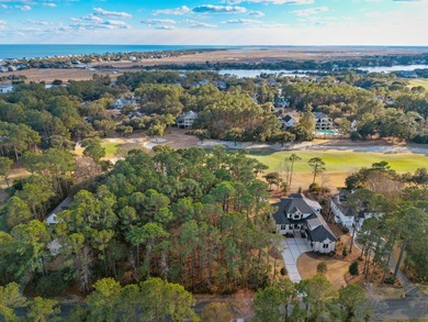 Located along the 7th fairway of DeBordieu Colony's private Pete on DeBordieu Country Club in South Carolina - for sale on GolfHomes.com, golf home, golf lot