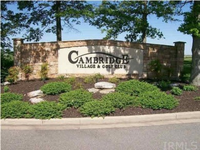Welcome to the latest phase of Cambridge subdivision...  We on Cambridge Golf Club in Indiana - for sale on GolfHomes.com, golf home, golf lot