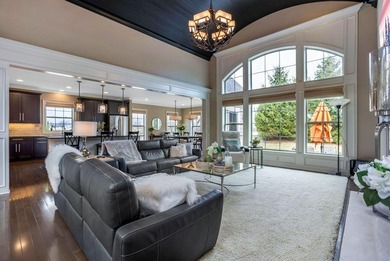 Gracefully positioned along the championship fairways of New on New Albany Links Golf Club in Ohio - for sale on GolfHomes.com, golf home, golf lot