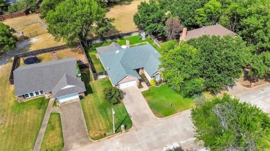 Step inside your dream home: a charming single-level on Trophy Club of Dallas in Texas - for sale on GolfHomes.com, golf home, golf lot