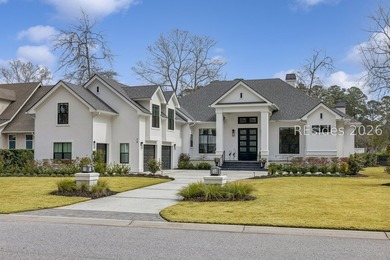 Discover pure perfection in this stunning, virtually-new on Berkeley Hall Golf Club in South Carolina - for sale on GolfHomes.com, golf home, golf lot