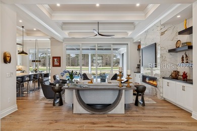 Discover pure perfection in this stunning, virtually-new on Berkeley Hall Golf Club in South Carolina - for sale on GolfHomes.com, golf home, golf lot