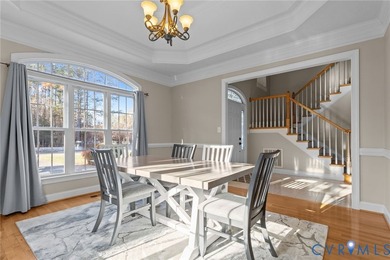 Exceptional craftsmanship and luxury define this custom built 4 on Brickshire Golf Club in Virginia - for sale on GolfHomes.com, golf home, golf lot