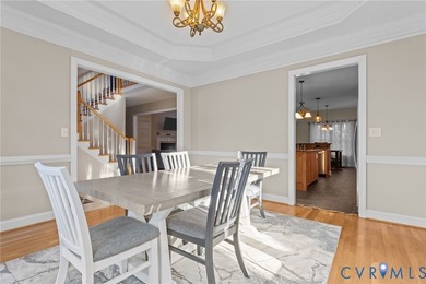 Exceptional craftsmanship and luxury define this custom built 4 on Brickshire Golf Club in Virginia - for sale on GolfHomes.com, golf home, golf lot