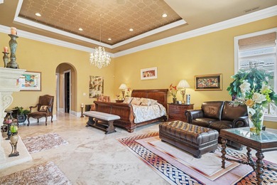 Mediterranean-designed custom home, spanning nearly 6,000 sq. ft on Grande Dunes Golf Club in South Carolina - for sale on GolfHomes.com, golf home, golf lot