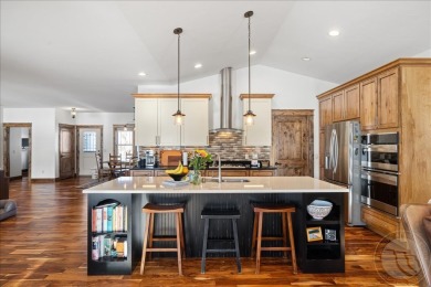 Stunning contemporary Craftsman-style home nestled in a tranquil on Red Lodge Golf Club in Montana - for sale on GolfHomes.com, golf home, golf lot