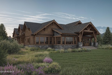 Blending timeless mountain architecture with contemporary on Talisker Club At Tuhaye in Utah - for sale on GolfHomes.com, golf home, golf lot
