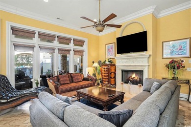 Mediterranean-designed custom home, spanning nearly 6,000 sq. ft on Grande Dunes Golf Club in South Carolina - for sale on GolfHomes.com, golf home, golf lot