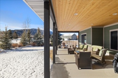 Stunning contemporary Craftsman-style home nestled in a tranquil on Red Lodge Golf Club in Montana - for sale on GolfHomes.com, golf home, golf lot