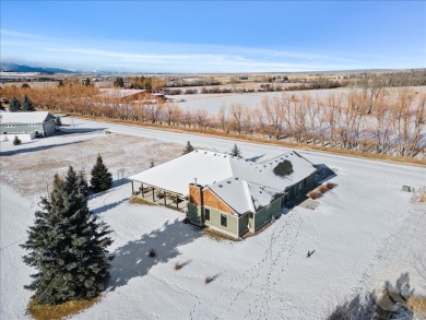 Stunning contemporary Craftsman-style home nestled in a tranquil on Red Lodge Golf Club in Montana - for sale on GolfHomes.com, golf home, golf lot