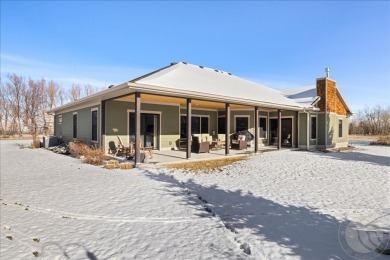 Stunning contemporary Craftsman-style home nestled in a tranquil on Red Lodge Golf Club in Montana - for sale on GolfHomes.com, golf home, golf lot