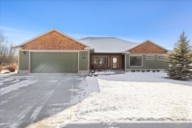 Stunning contemporary Craftsman-style home nestled in a tranquil on Red Lodge Golf Club in Montana - for sale on GolfHomes.com, golf home, golf lot