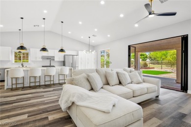 Stunningly remodeled single-story home, ideally situated on a on Los Prados Golf Course in Nevada - for sale on GolfHomes.com, golf home, golf lot