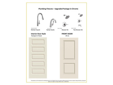 Experience the *Lily*, where modern elegance meets effortless on Golf Club of Creekmoor in Missouri - for sale on GolfHomes.com, golf home, golf lot