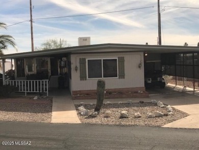 Very nice furnished north facing home towards the far west end on Tucson Estates Golf Course in Arizona - for sale on GolfHomes.com, golf home, golf lot