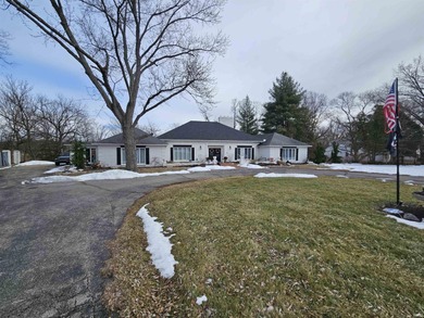 Check out this Stately, Brick home overlooking Cypress Hills on Vincennes Golf Club in Indiana - for sale on GolfHomes.com, golf home, golf lot