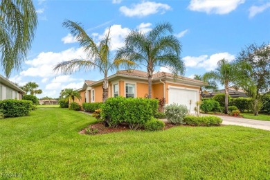 One of the larger 3BR single family floor plans (Carrera model) on Pelican Preserve Golf Club in Florida - for sale on GolfHomes.com, golf home, golf lot