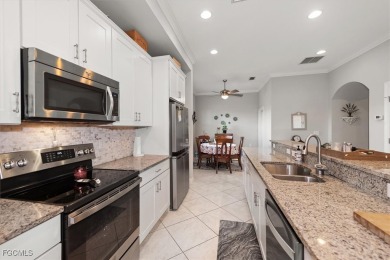 One of the larger 3BR single family floor plans (Carrera model) on Pelican Preserve Golf Club in Florida - for sale on GolfHomes.com, golf home, golf lot