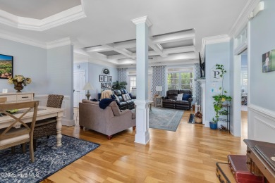Discover this stunning 4-bedroom, 3-bath custom Craftsman home on Carolina National Golf Club in North Carolina - for sale on GolfHomes.com, golf home, golf lot