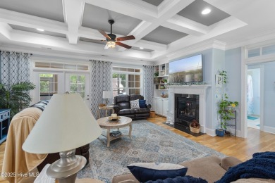 Discover this stunning 4-bedroom, 3-bath custom Craftsman home on Carolina National Golf Club in North Carolina - for sale on GolfHomes.com, golf home, golf lot