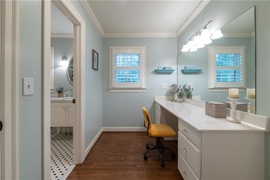 Beautifully situated on a peaceful +/-1.2-acre lot in one of on North Fulton Golf Course in Georgia - for sale on GolfHomes.com, golf home, golf lot