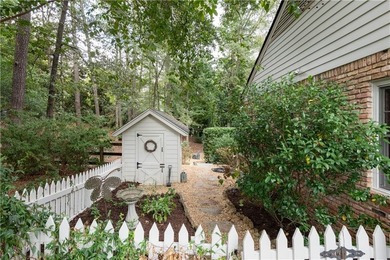 Beautifully situated on a peaceful +/-1.2-acre lot in one of on North Fulton Golf Course in Georgia - for sale on GolfHomes.com, golf home, golf lot